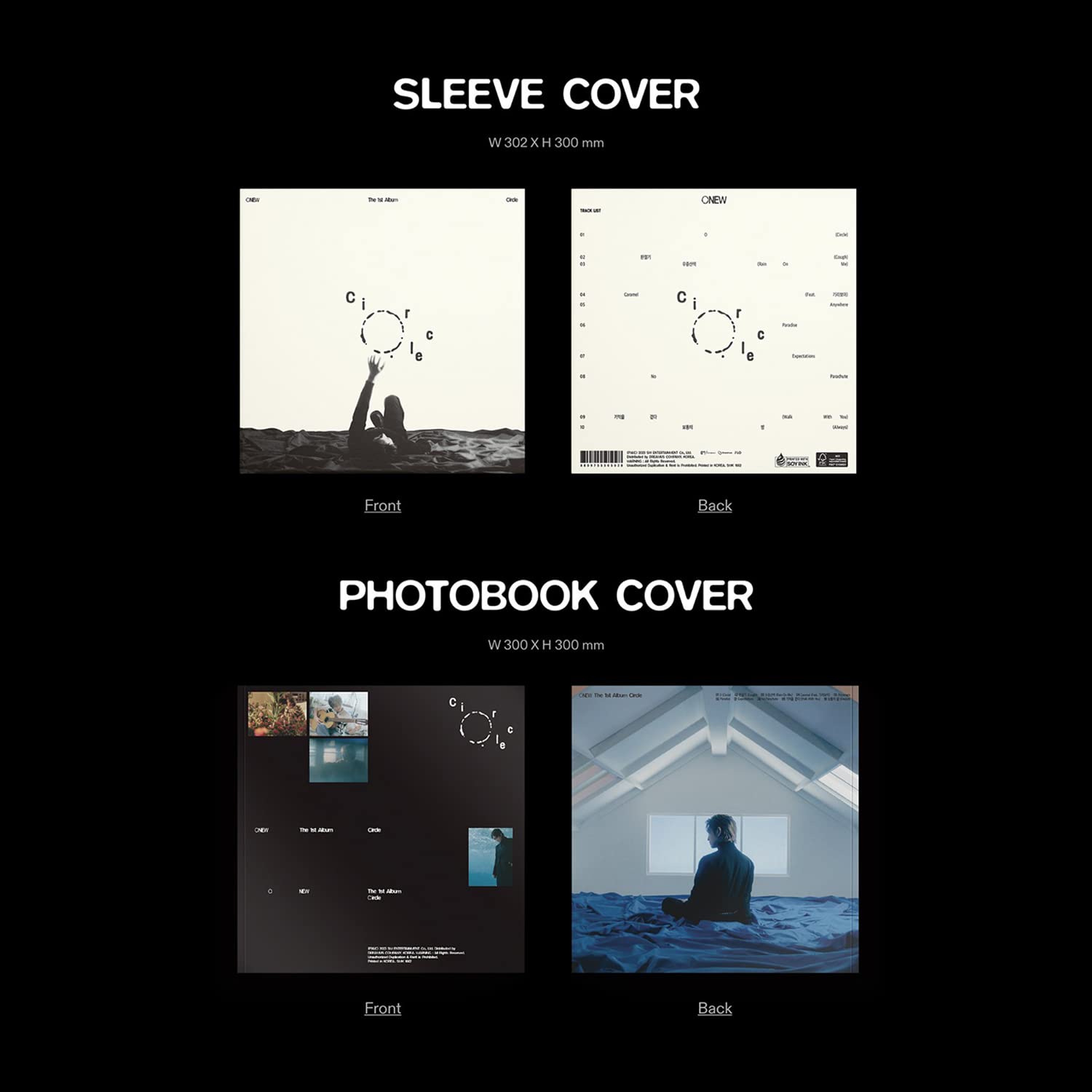 Amazon.com: ONEW - 1ST ALBUM [Circle] (Photobook Ver